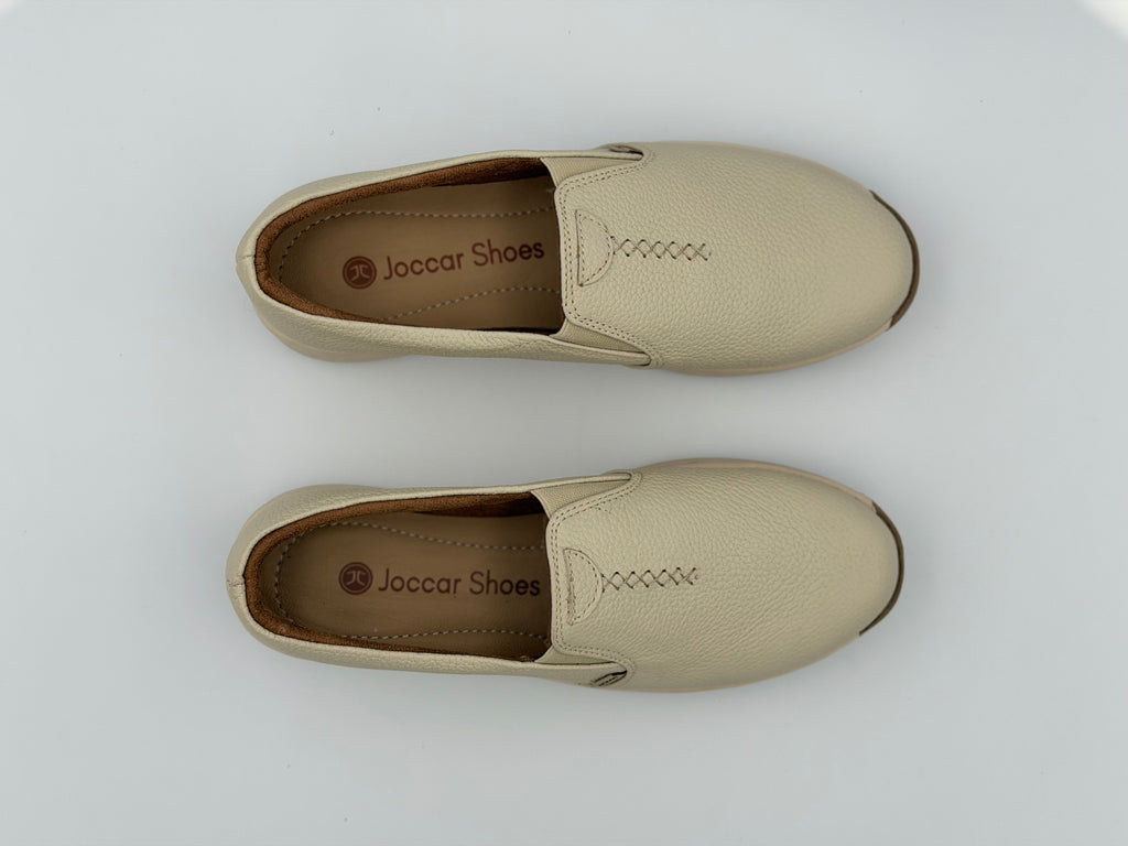 Mocasín Romy cuero para mujer