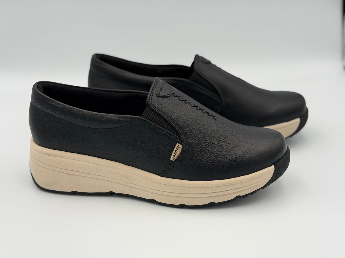 Mocasín Romy cuero para mujer