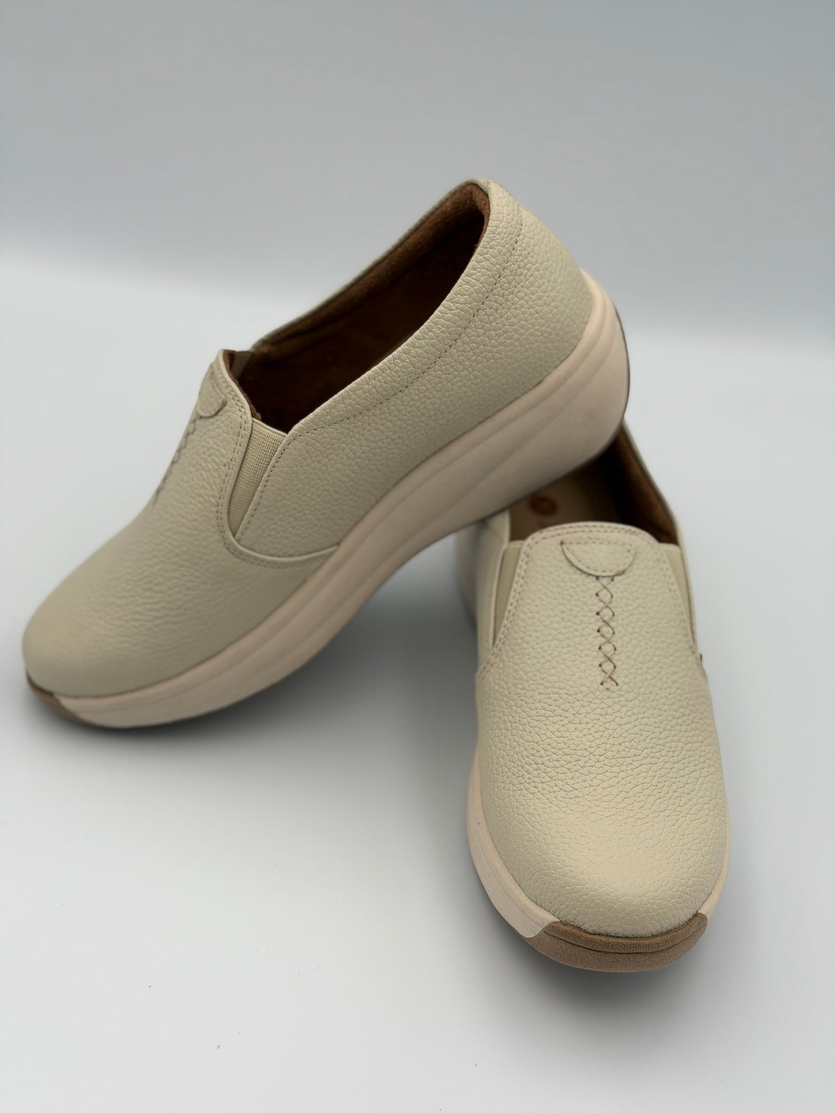 Mocasín Romy cuero para mujer