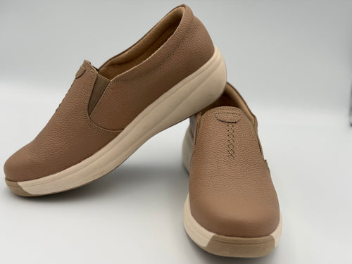 Mocasín Romy cuero para mujer
