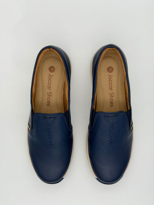 Mocasín RomyB2 cuero Mujer