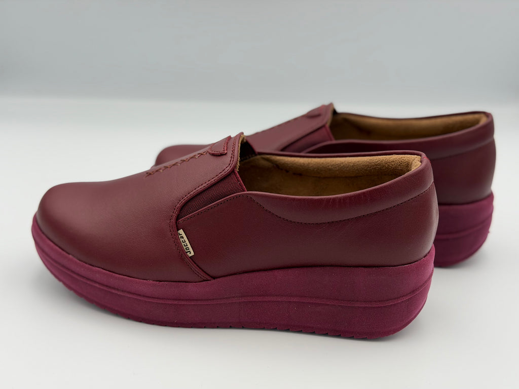 Mocasín Romy cuero Mujer